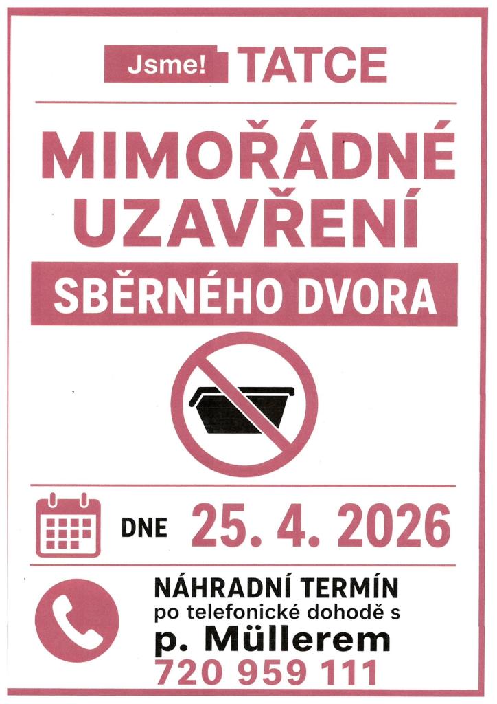 Mimořádné uzavření SD