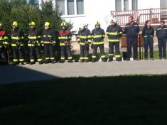 Křest hasičárny a slib Mladých hasičů v Tatcích