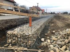 Výstavba nového chodníku Na Stachově 2022