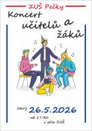 Koncert učitelů a žáků